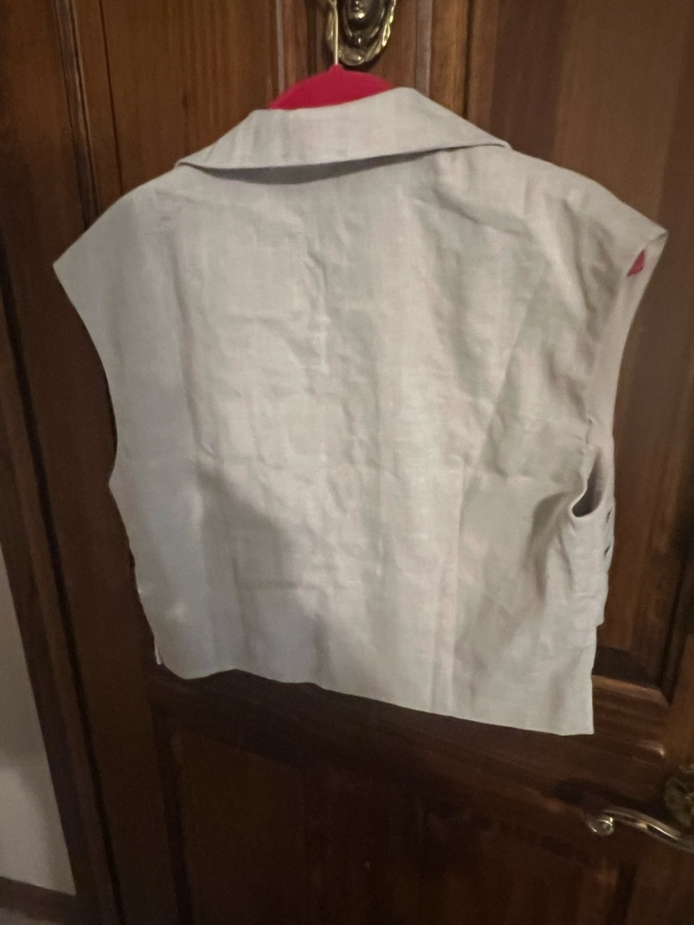 Commence NWT Sleeveless Cross-Front Crop Top - Picture 7 of 12